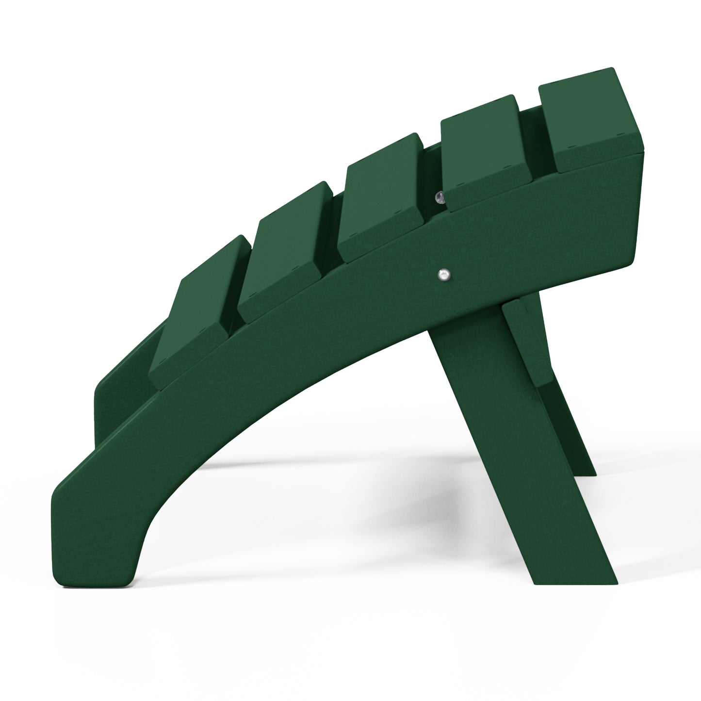 Westport All-Weather Outdoor Adirondack Folding Foot Rest/Ottoman Seahawk Designs Patio Ottomans