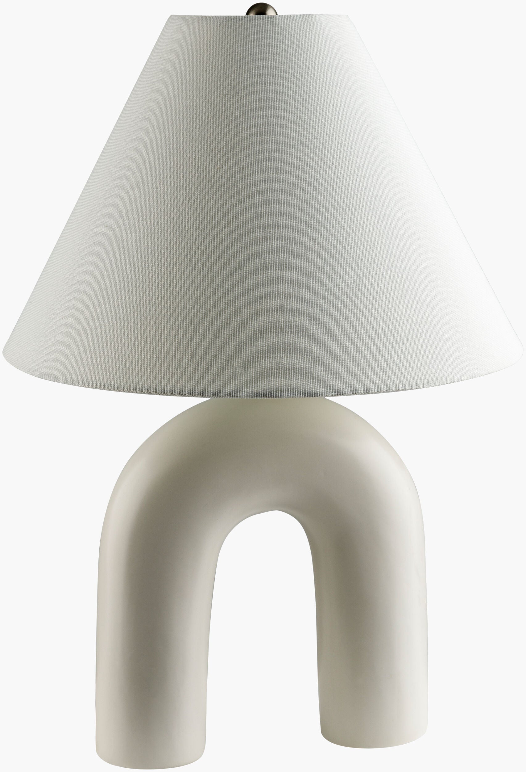 Marquise Accent Table Lamp — White
