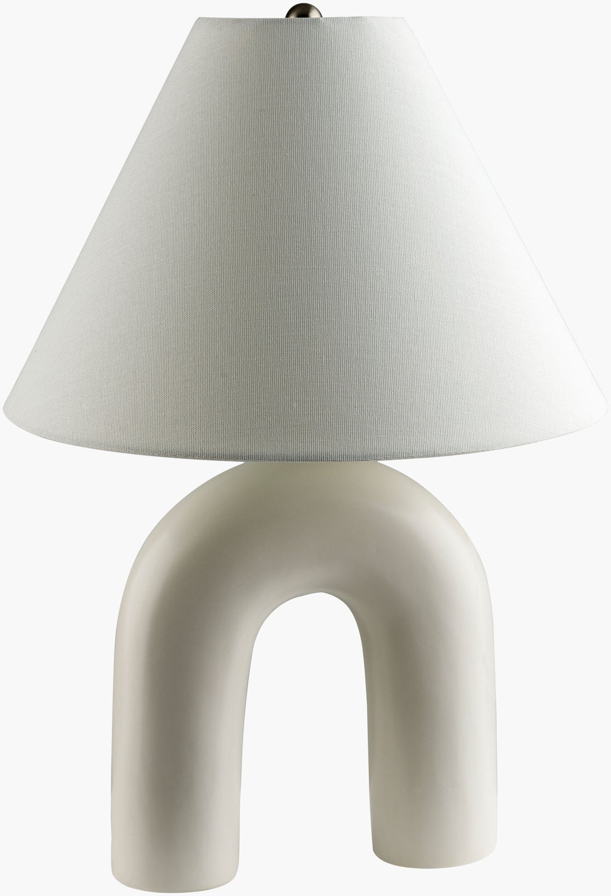 Marquise Accent Table Lamp — White