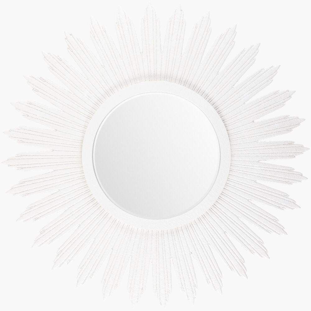 Cape May Accent Mirror — White