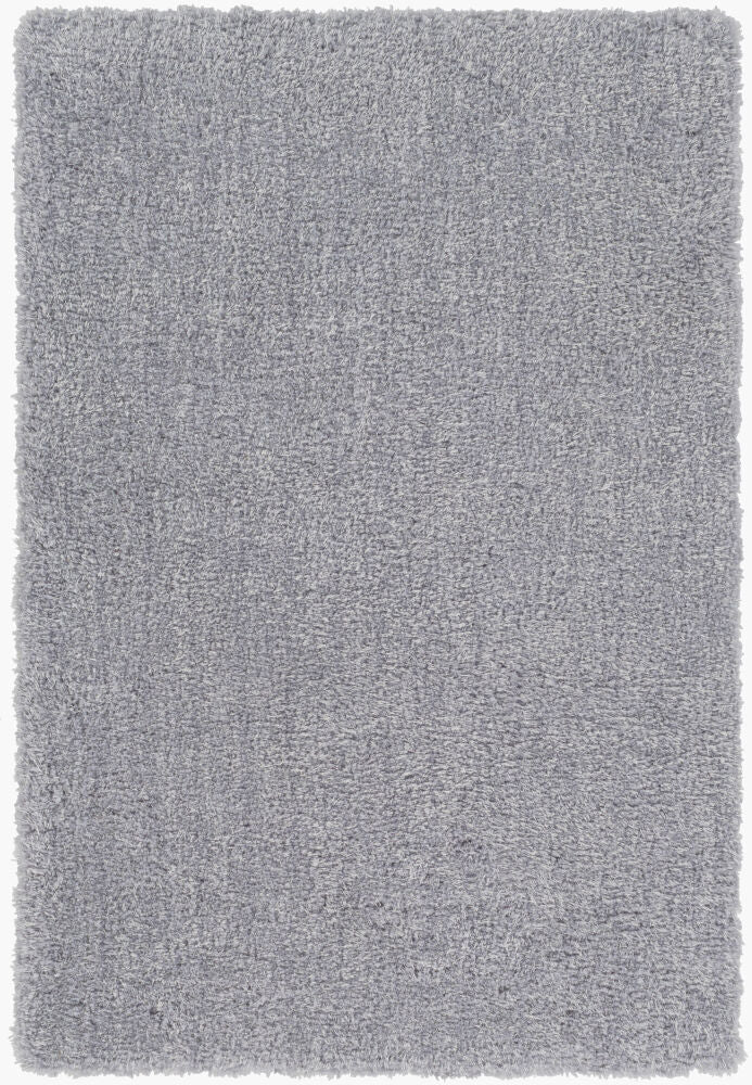 Marvin Machine Woven Rug — Pale Blue