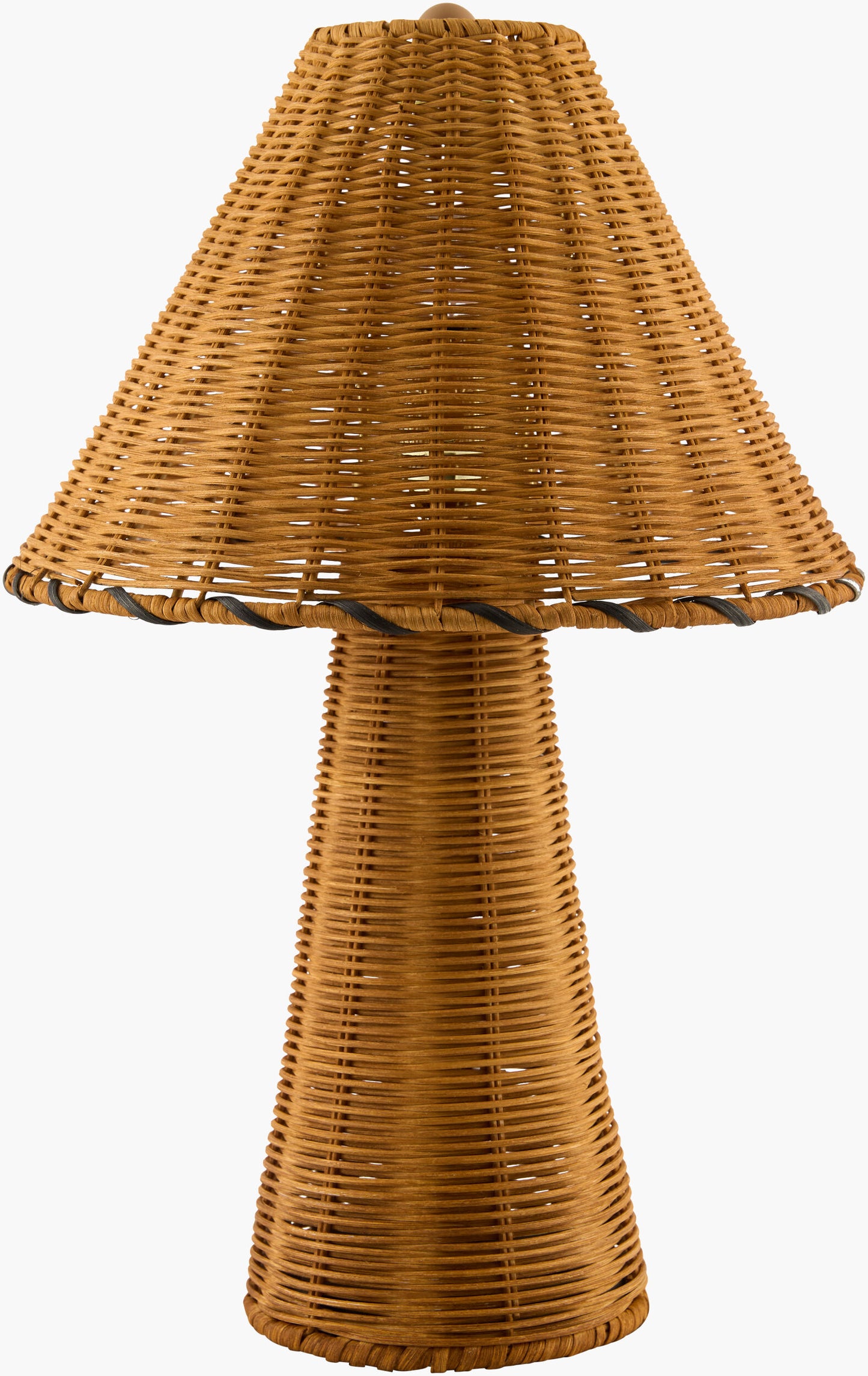 Maroya Accent Table Lamp — Dark Brown
