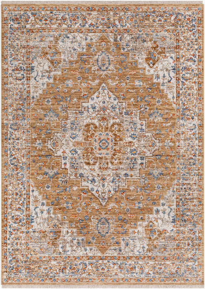 Misterio Machine Woven Rug — Beige/Brown