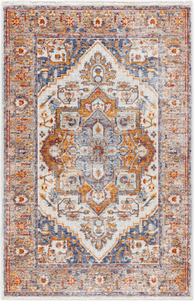 Misterio Machine Woven Rug — Beige/Brown