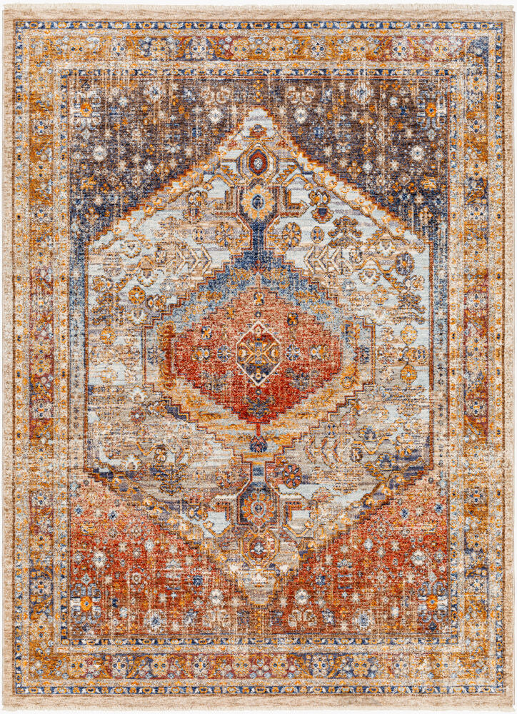 Misterio Machine Woven Rug — Beige/Brown