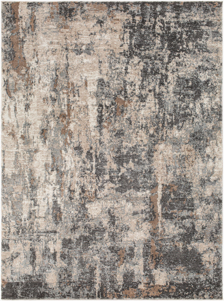 Montana Machine Woven Rug — Black/Brown
