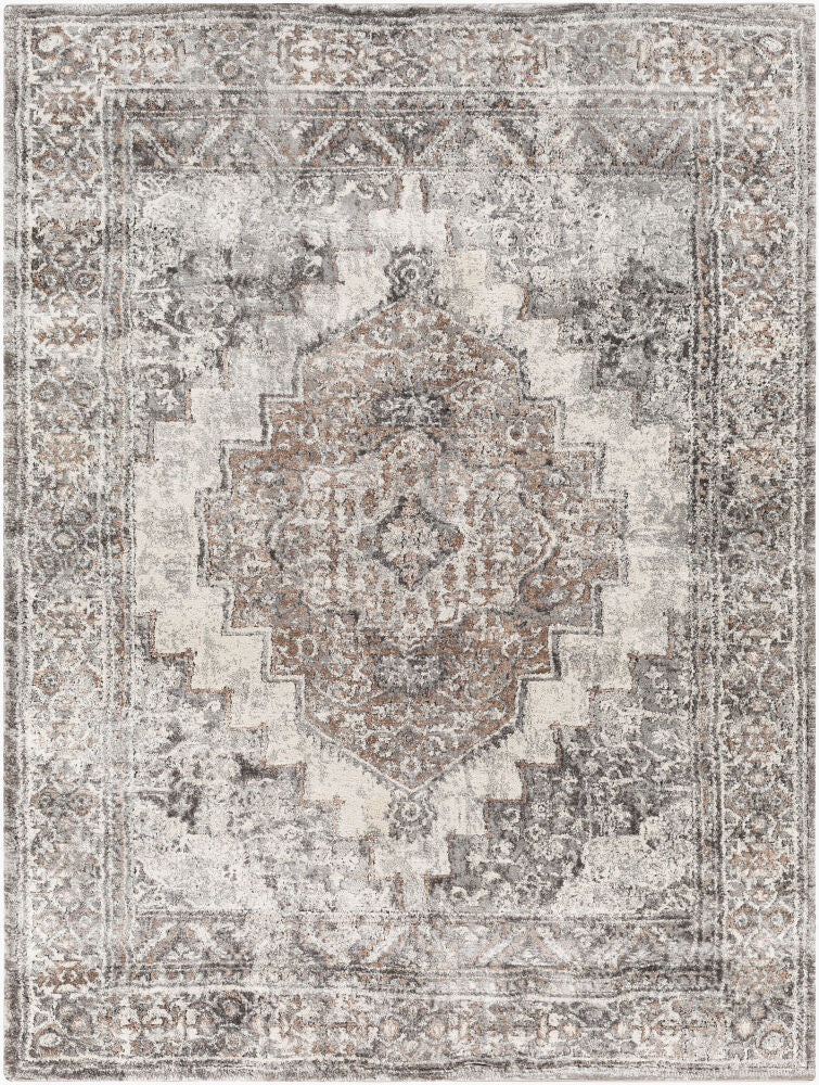 Montana Machine Woven Rug — Black/Brown