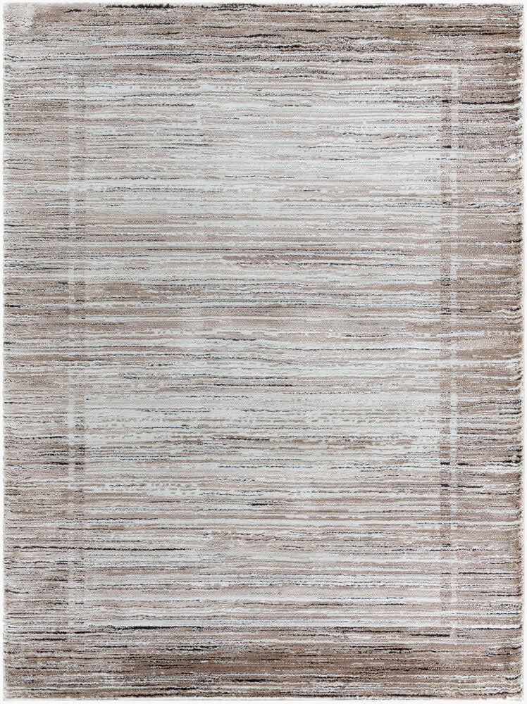 Montana Machine Woven Rug — Black/Ivory