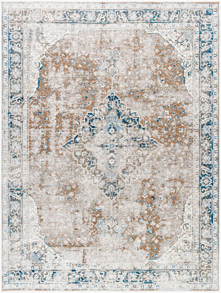 Montreal Machine Woven Rug — Cream/Dusty Sage