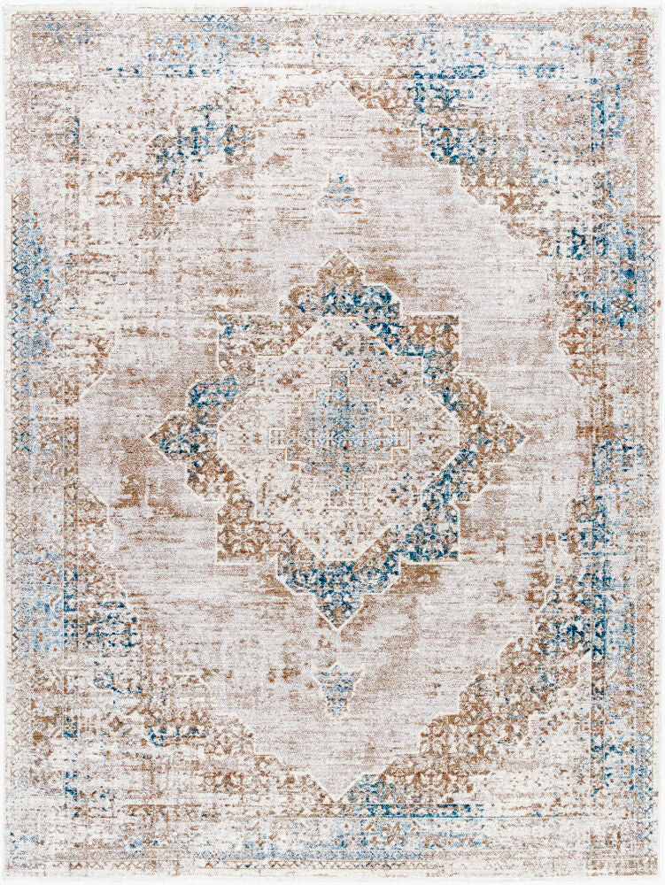 Montreal Machine Woven Rug — Cream/Dusty Sage