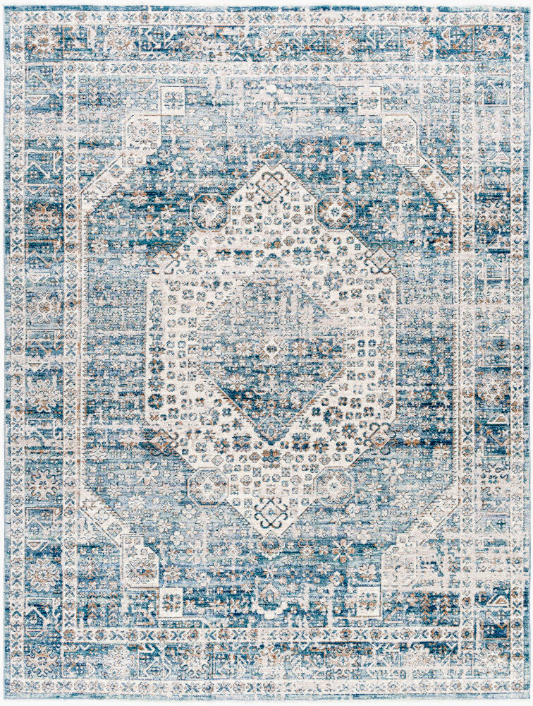 Montreal Machine Woven Rug — Cream/Dusty Sage