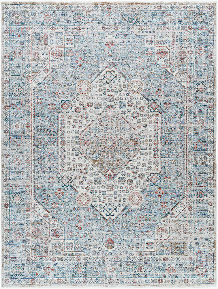 Montreal Machine Woven Rug — Cream/Dusty Sage