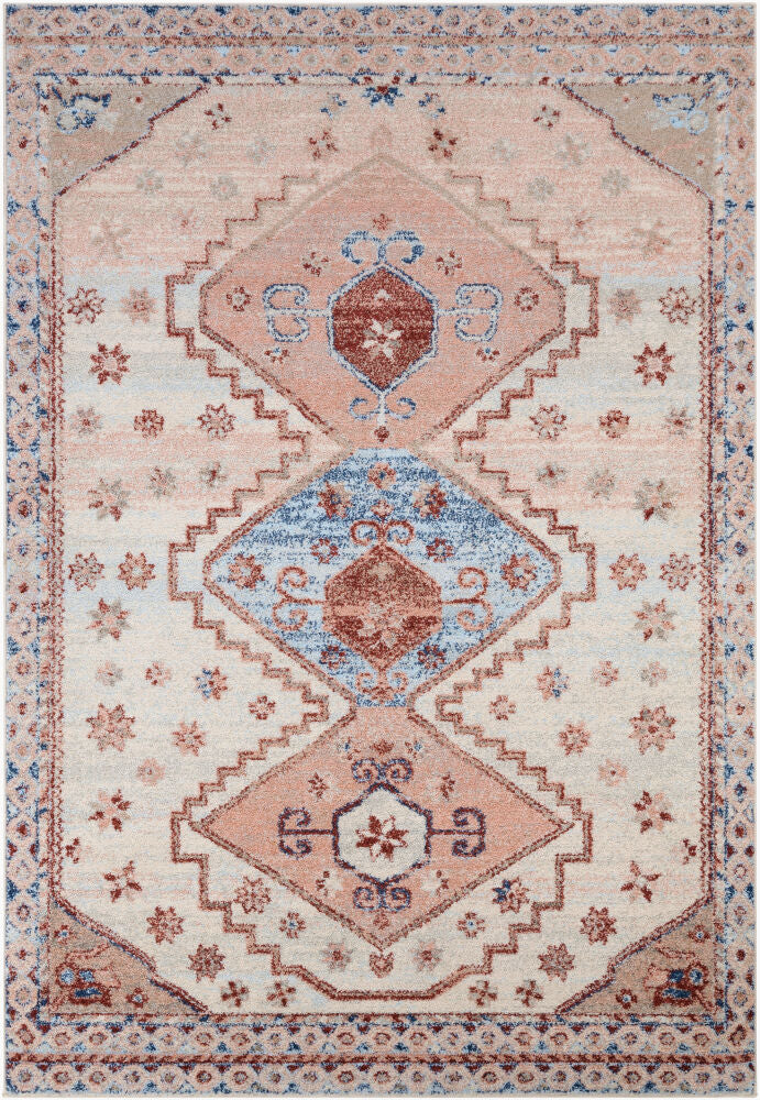 Murat Machine Woven Rug — Charcoal/Ink Blue