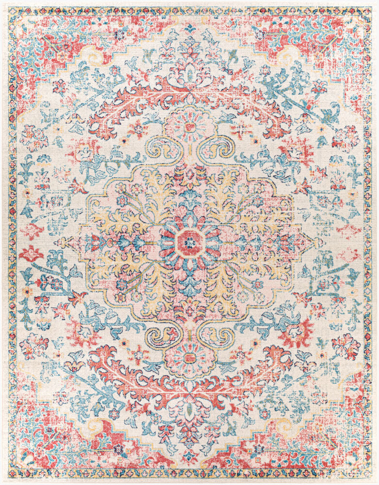 Murat Machine Woven Rug — Blue/Dark Blue