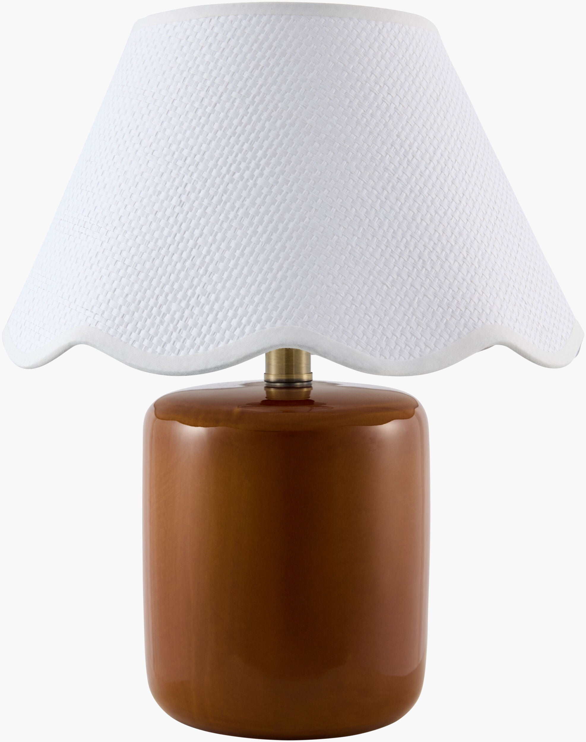 Marivela Accent Table Lamp — Dark Red