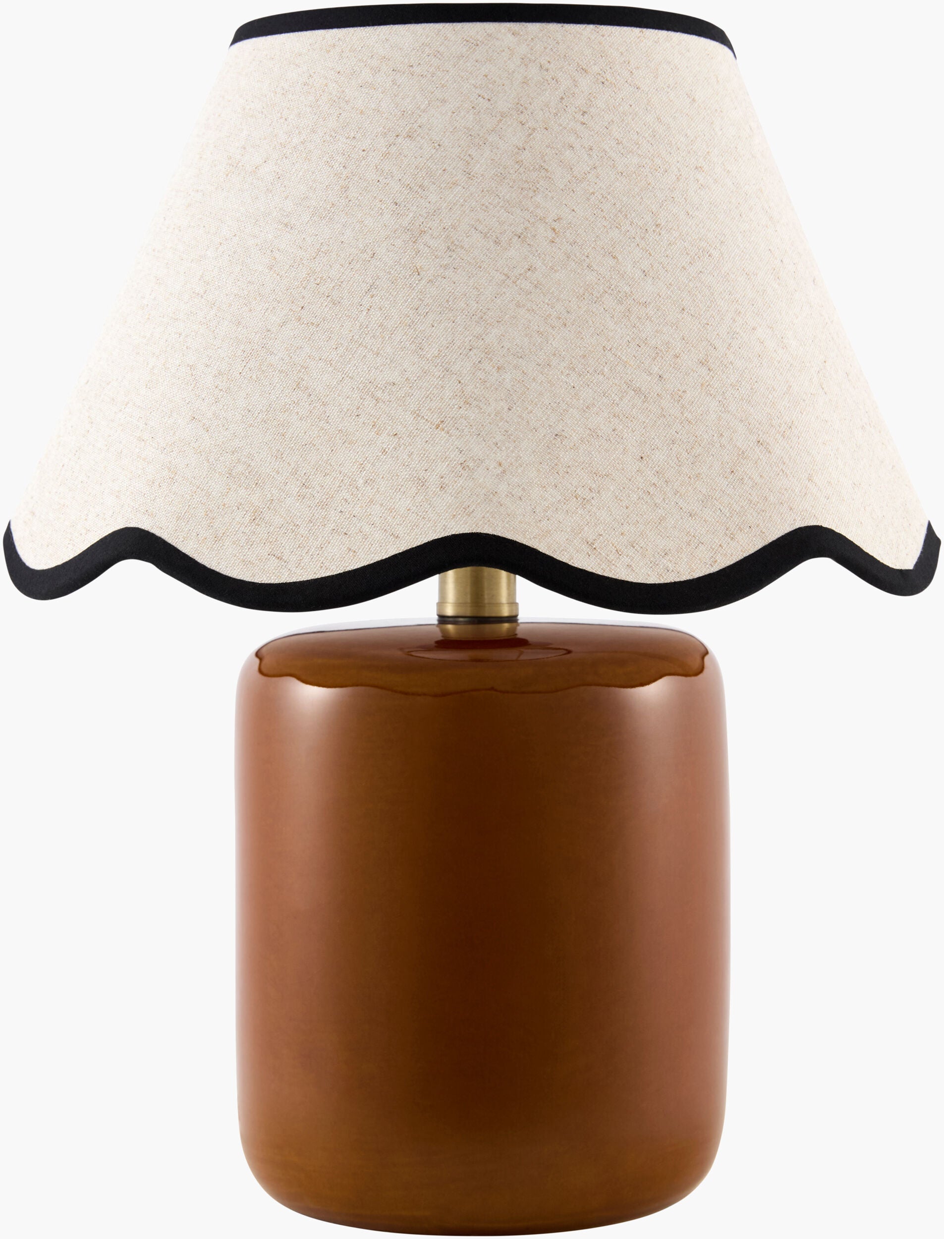 Marivela Accent Table Lamp — Dark Red