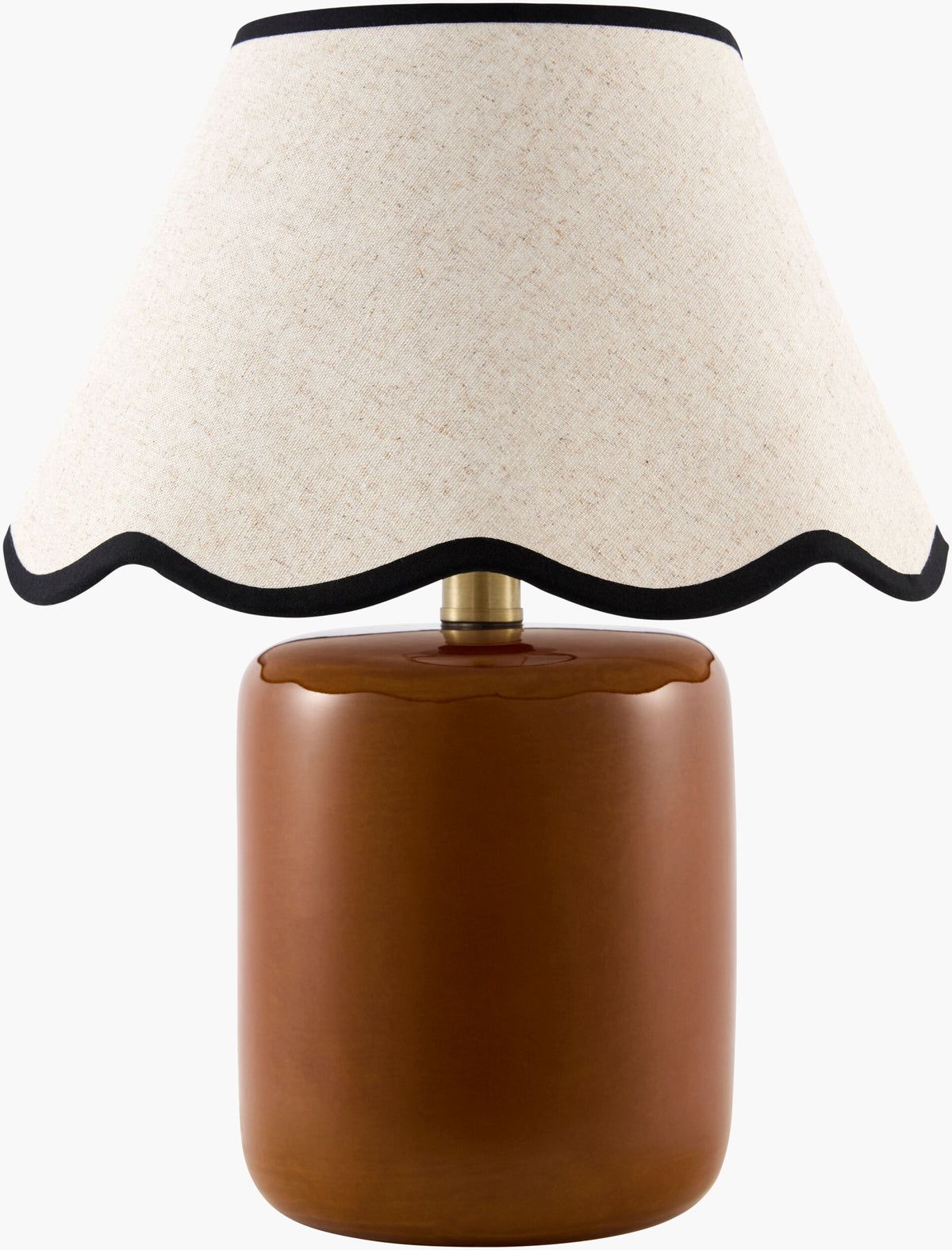 Marivela Accent Table Lamp — Dark Red