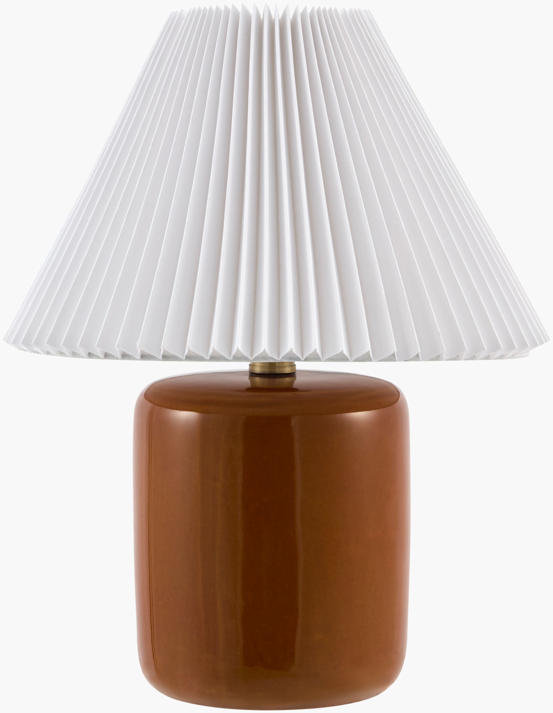 Marivela Accent Table Lamp — Dark Red