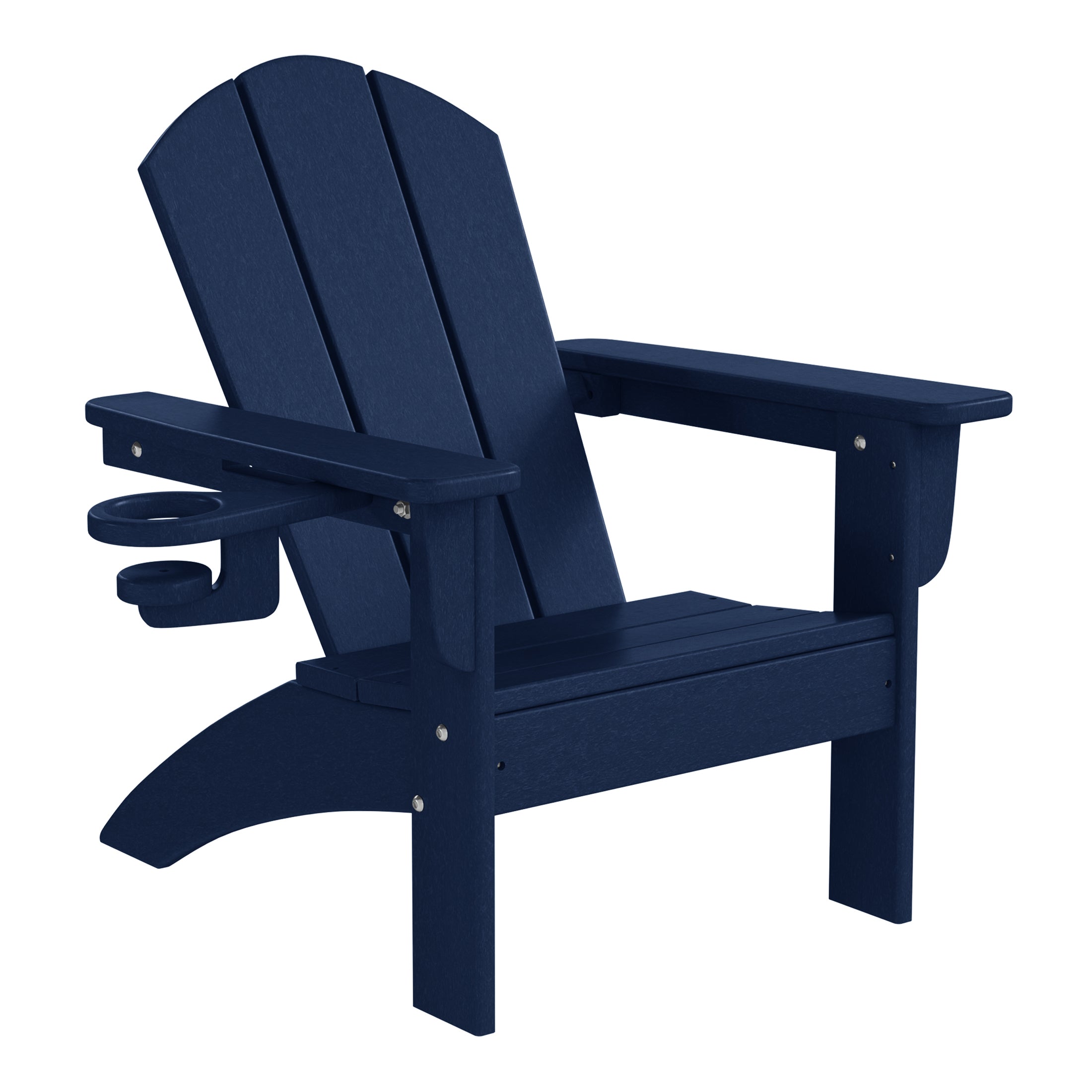Tiny Terraces Kids Adirondack Chair with Cup Holder (Set of 2) Seahawk Designs Kids Adirondack Chairs