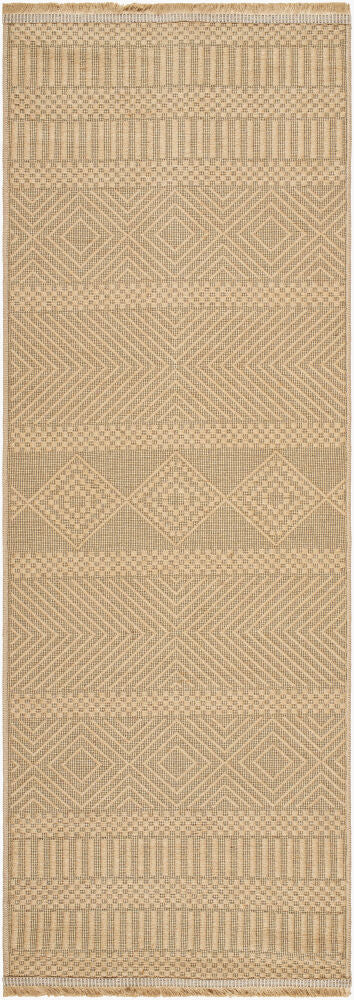Mystery Machine Woven Rug — Beige/Tan
