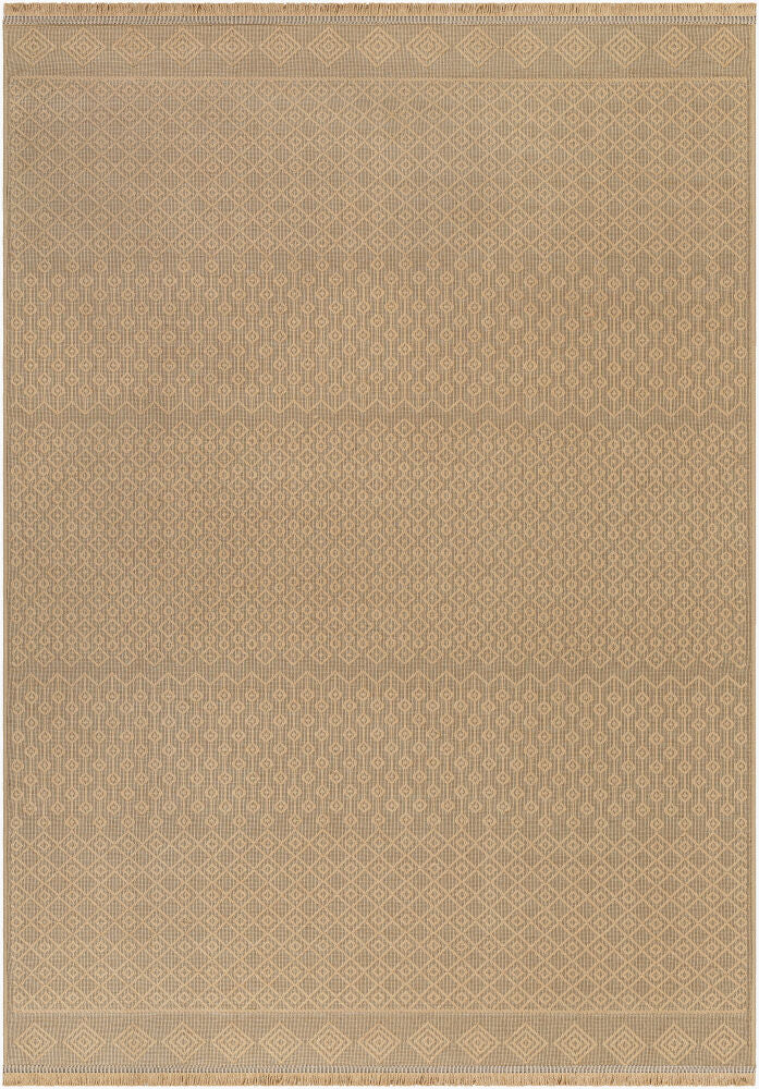 Mystery Machine Woven Rug — Beige/Tan