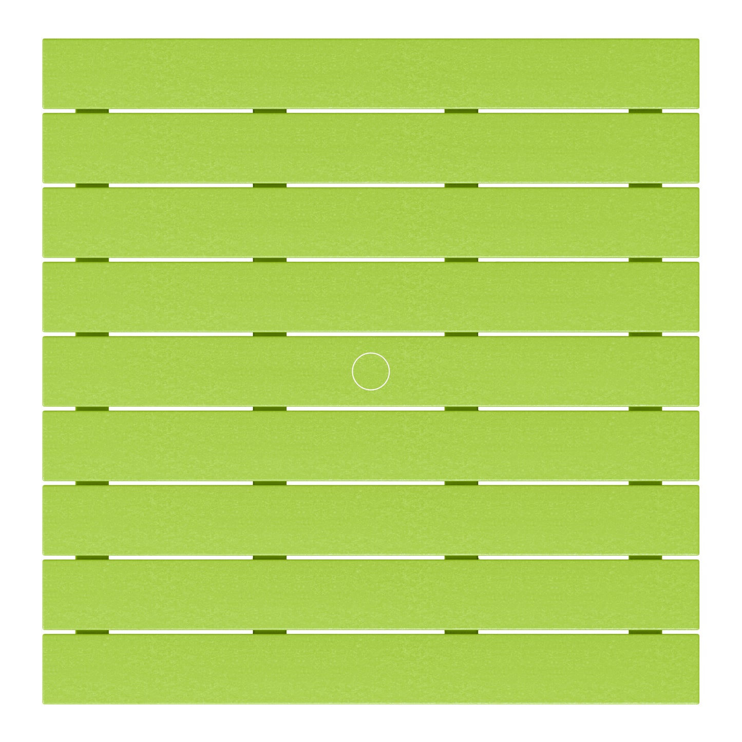 Tiny Terraces Kids' All-Weather Outdoor Square Dining Table (31" Top) Seahawk Designs Kids Patio Dining Tables