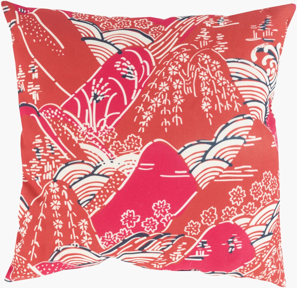 Mizu Accent Pillow — Black/Ivory