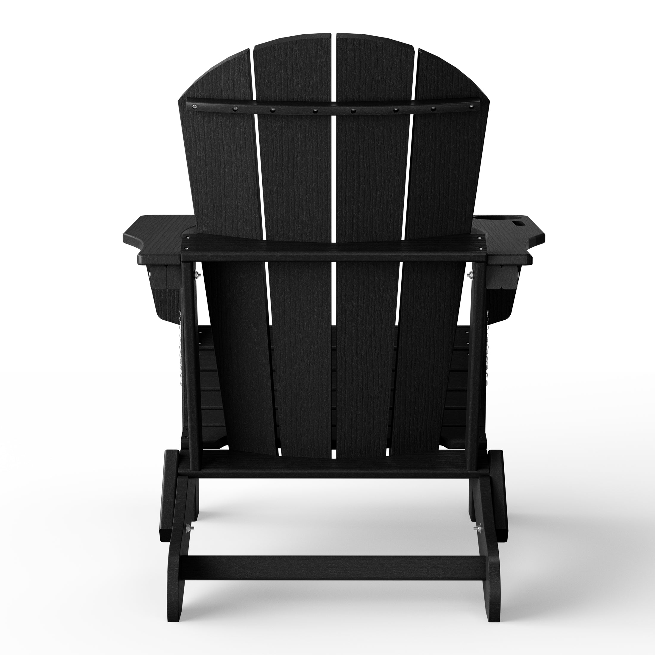 Chatham All-Weather Outdoor Folding Adirondack Chair with Cup Holder Seahawk Designs Adirondack Chairs