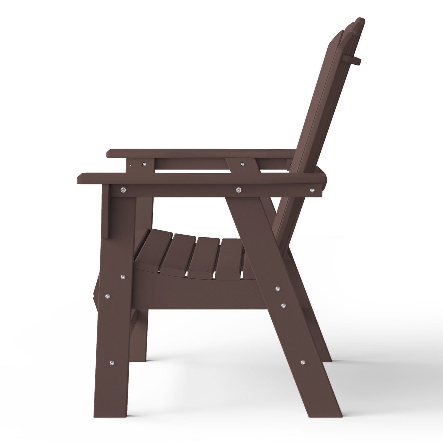Westport All-Weather Outdoor Classic Adirondack Dining Chair Seahawk Designs Patio Dining Chairs