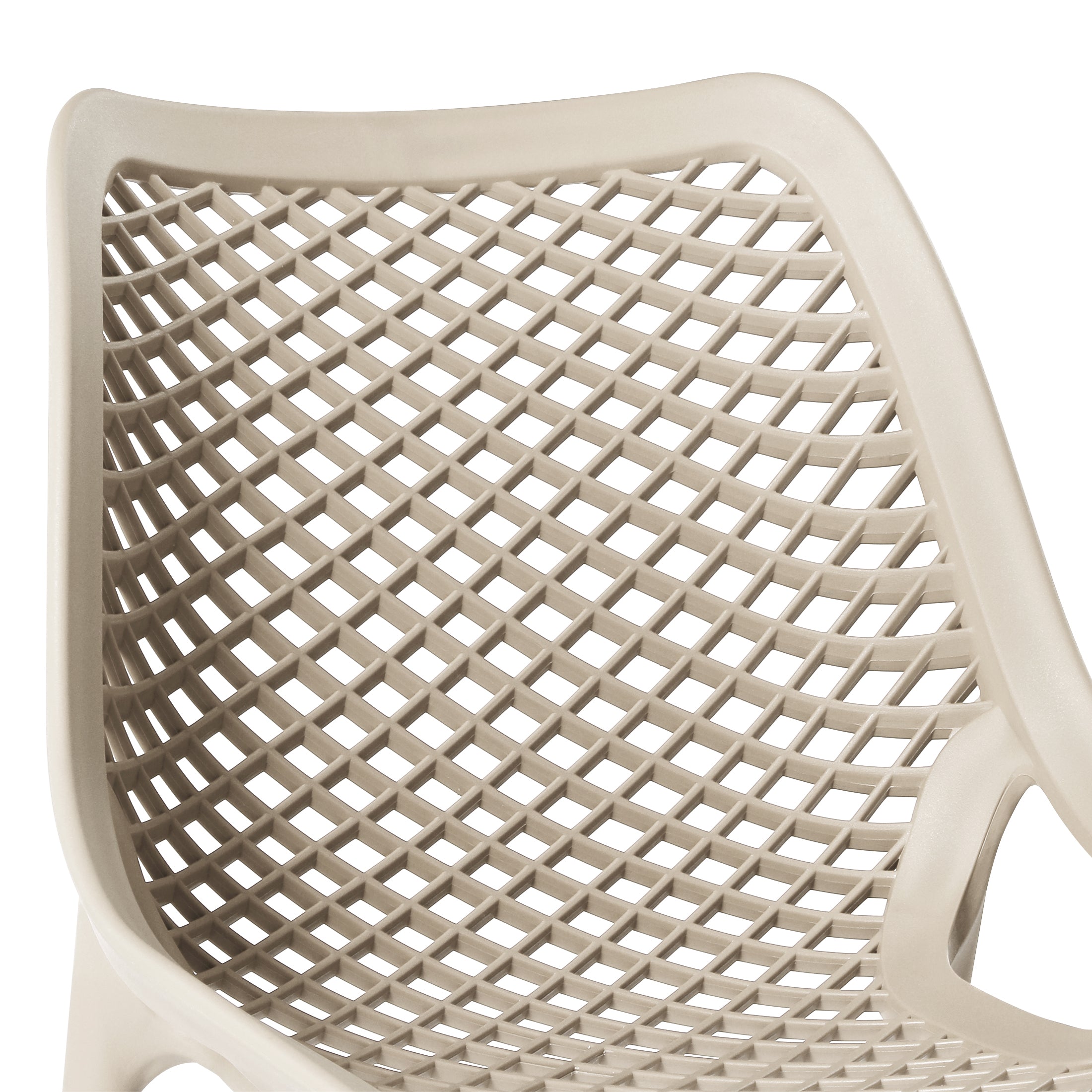 Polyform Stacking Dining Side Chair (Set of 2) Seahawk Designs Patio Dining Chairs