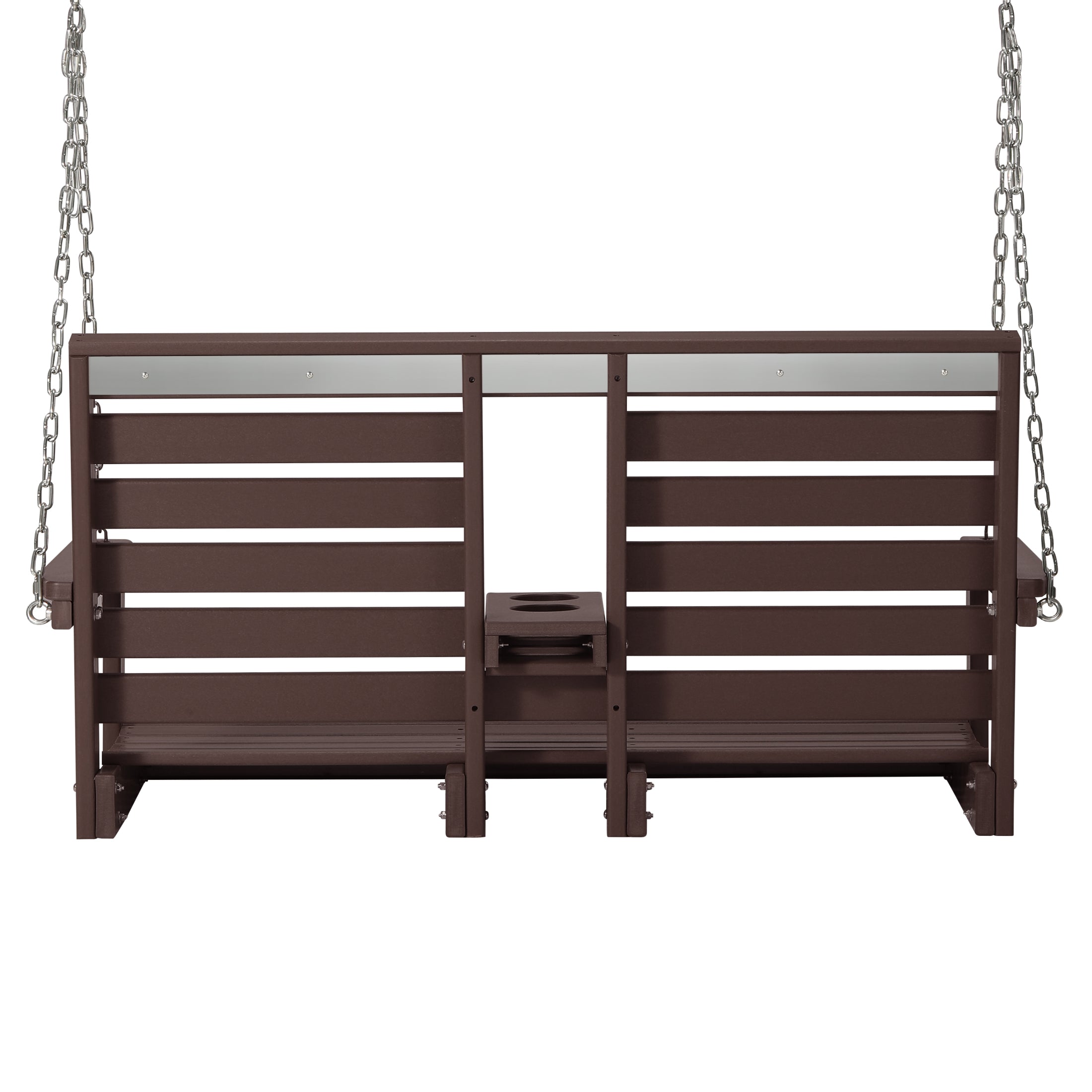 Charleston 54" Porch Swing with Folding Cup Holder Seahawk Designs Porch Swings