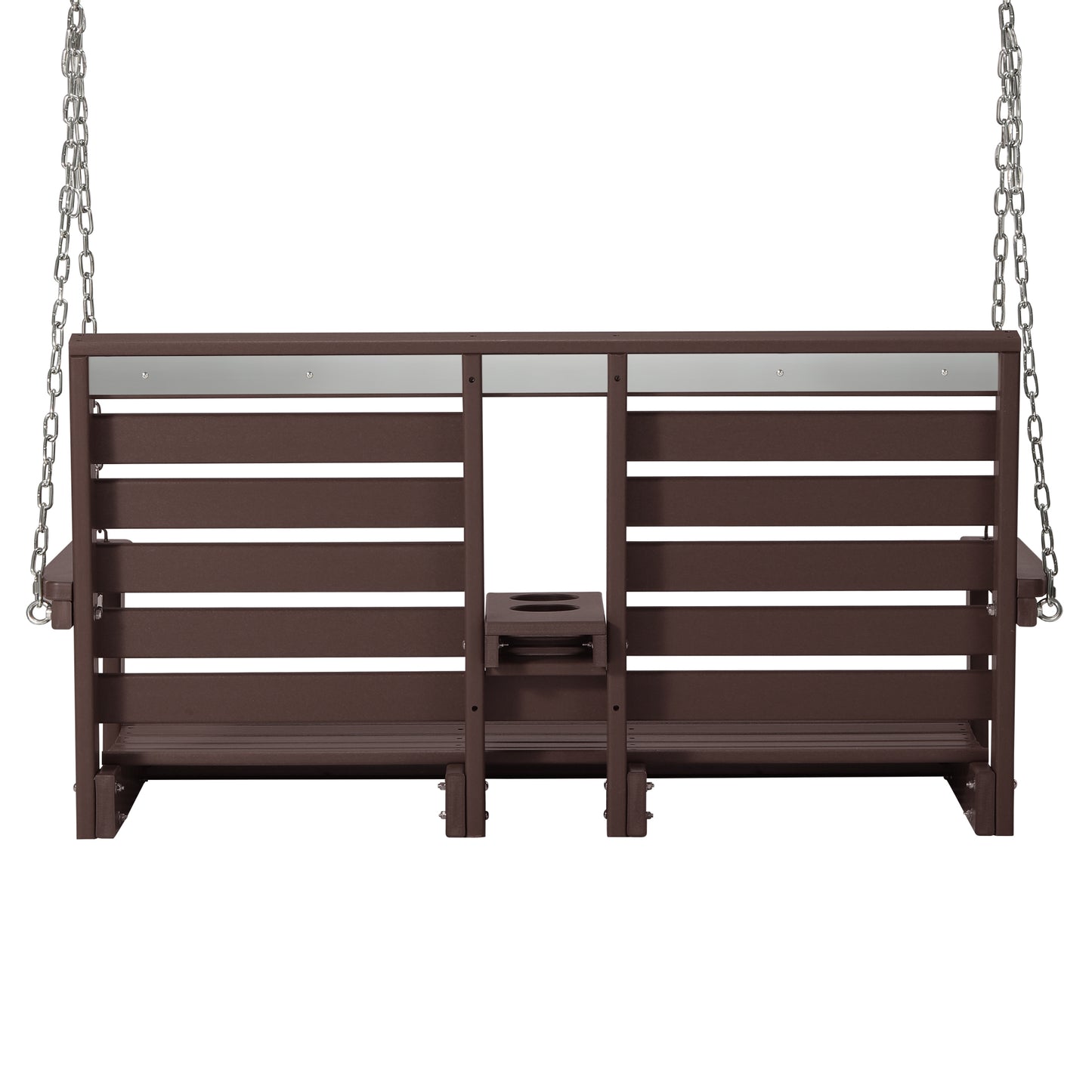Charleston 54" Porch Swing with Folding Cup Holder Seahawk Designs Porch Swings