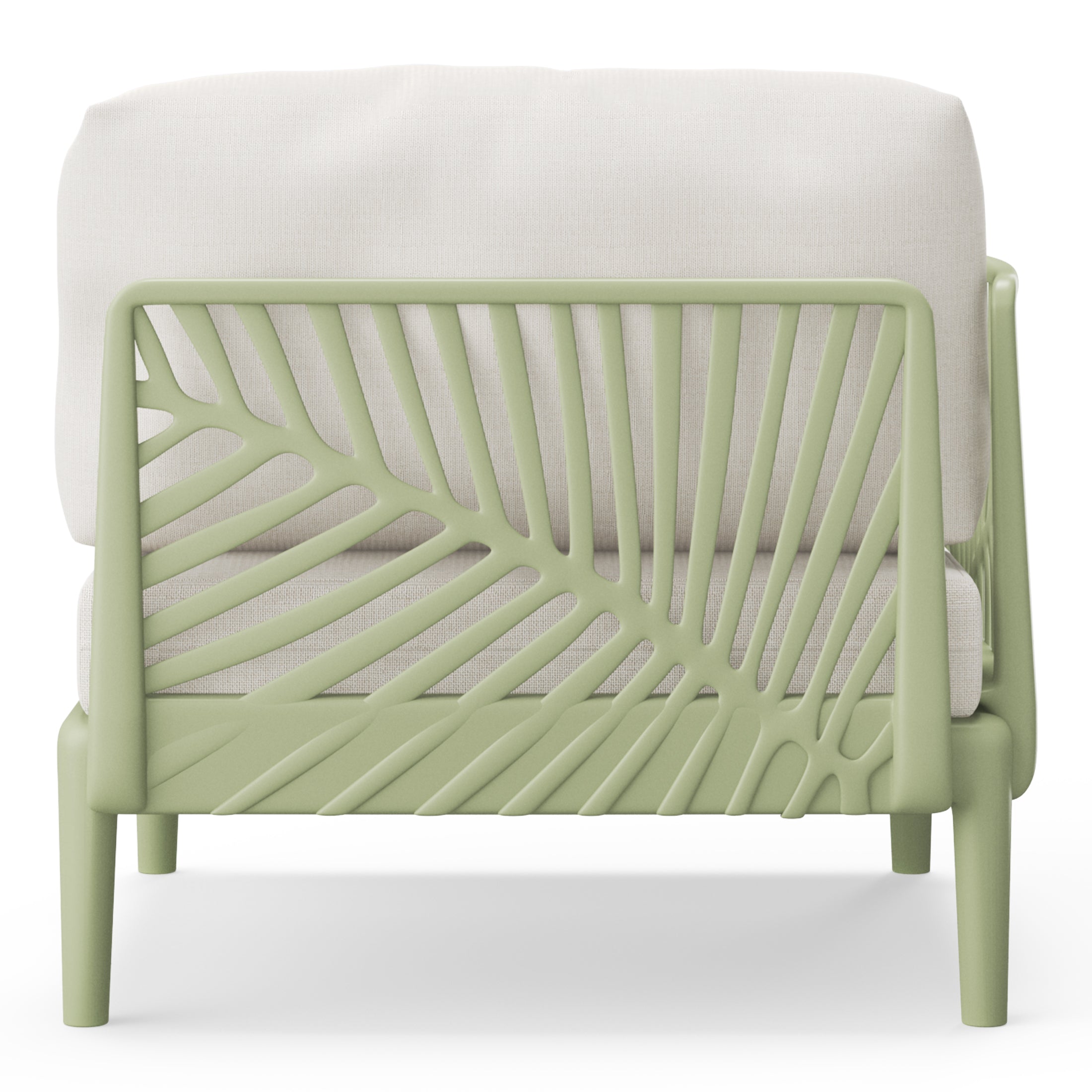 Polyform Deep Seating Left Arm Chair with Cushions Seahawk Designs Patio Chairs