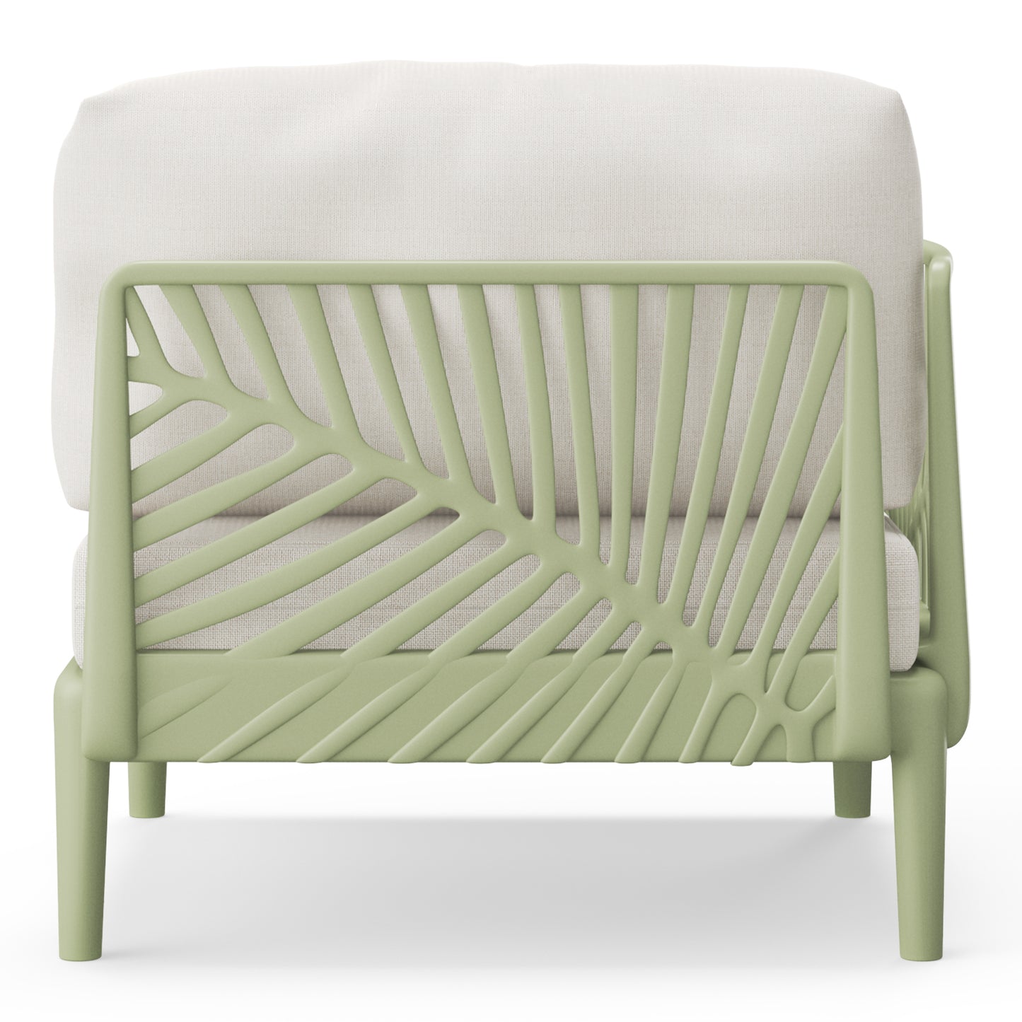 Polyform Deep Seating Left Arm Chair with Cushions Seahawk Designs Patio Chairs