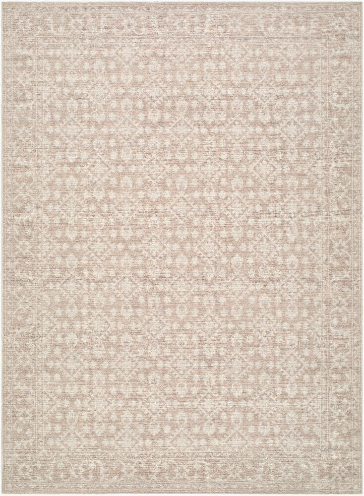Aram Machine Woven Rug — Beige/Light Brown