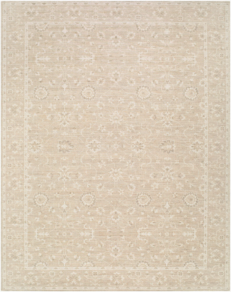 Asha Machine Woven Rug — Medium Gray/Mustard