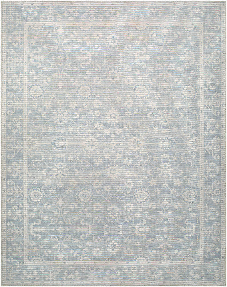 Asha Machine Woven Rug — Mustard/Off-White