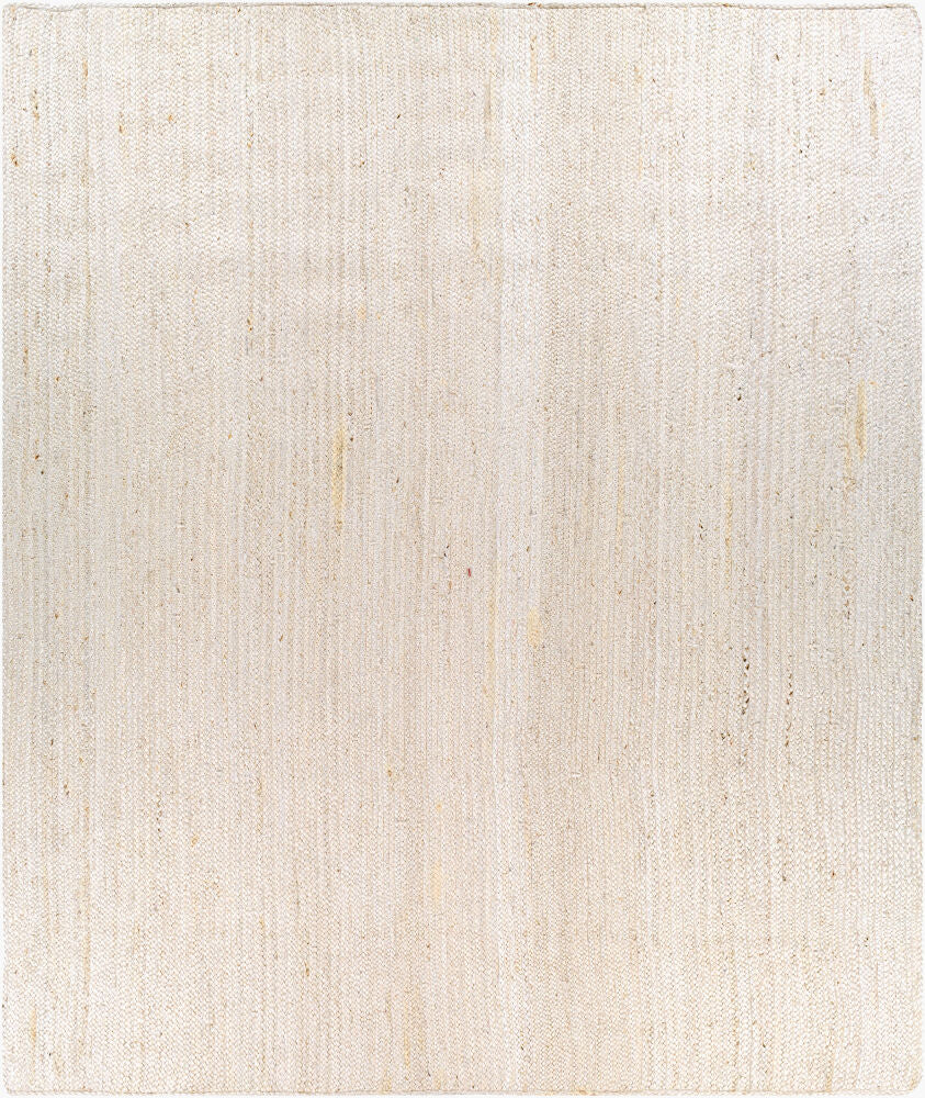 Natural Braids Handmade Rug — Cream