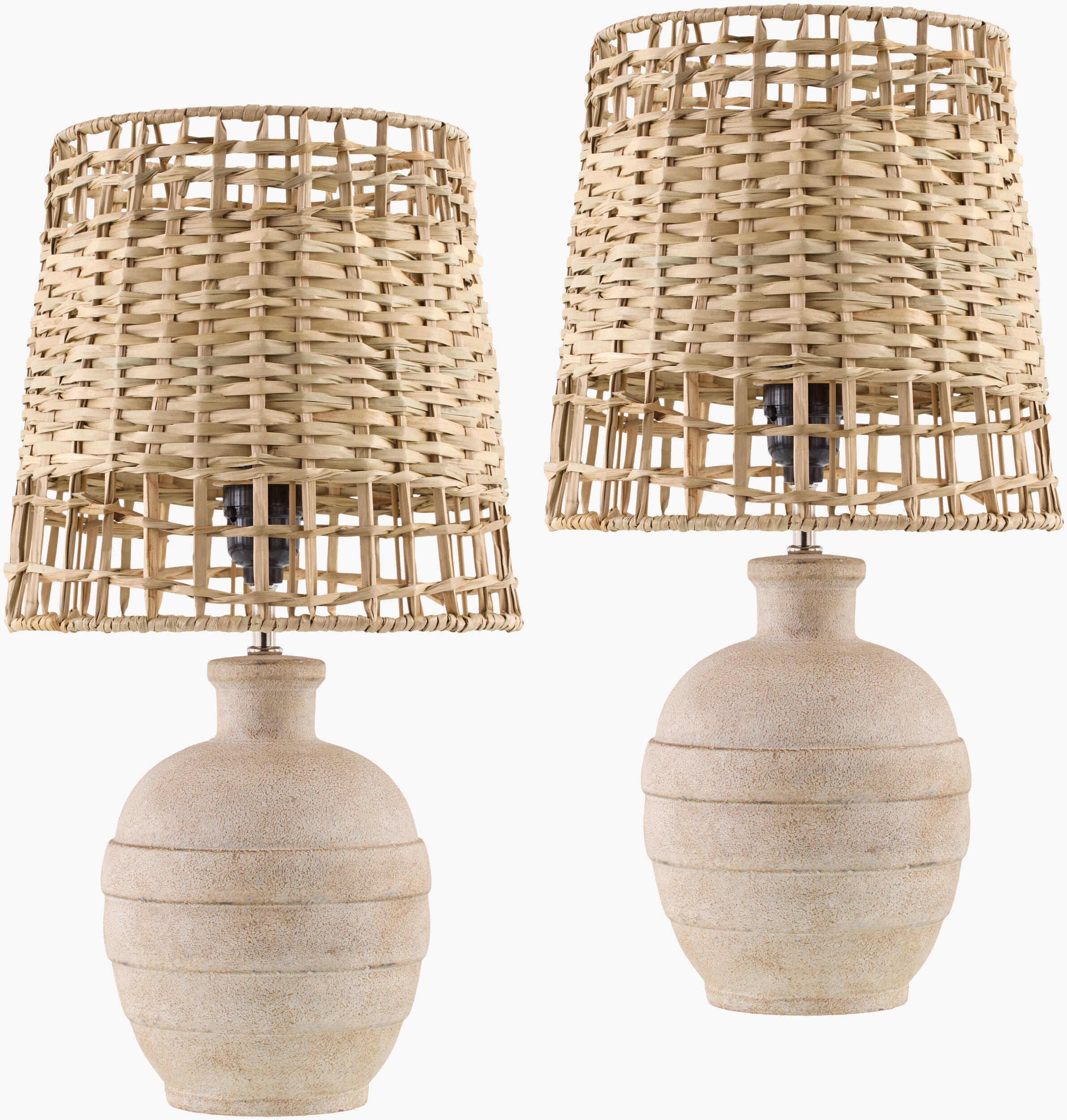 Nightbloom Accent Table Lamp — Gray