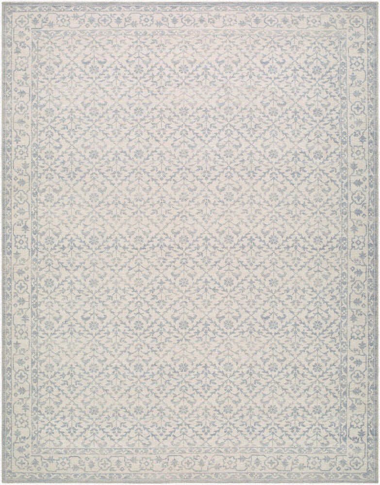 Maan Machine Woven Rug — Mustard/Off-White