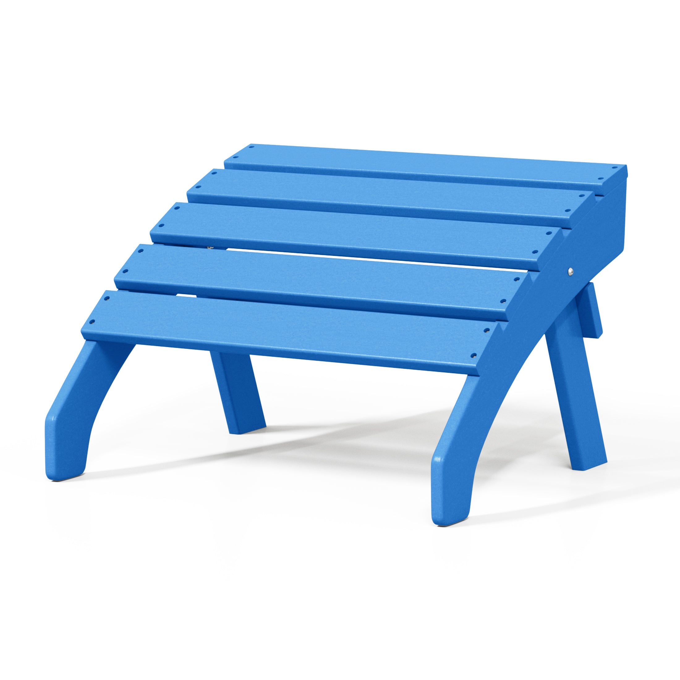 Westport All-Weather Outdoor Adirondack Folding Foot Rest/Ottoman Seahawk Designs Patio Ottomans