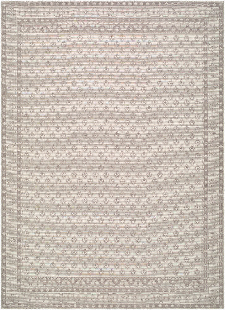 Shanti Machine Woven Rug — Brown/Gray