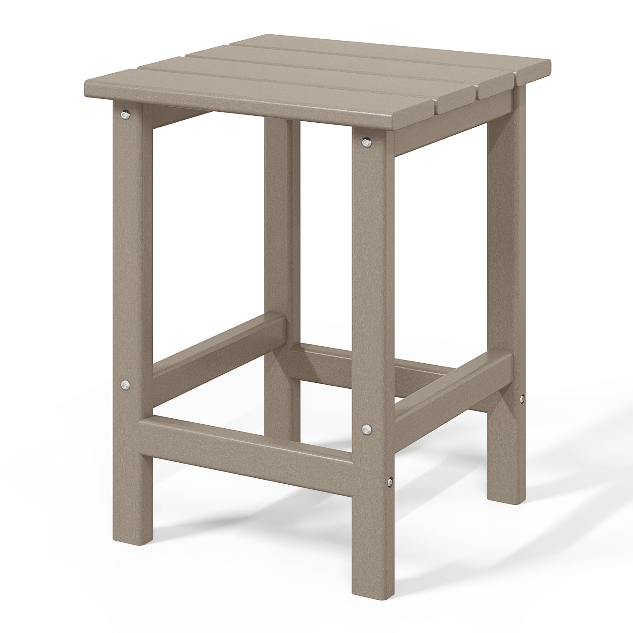 Tuscany All-Weather Outdoor Side Table (18" Height) Seahawk Designs Patio Side Tables