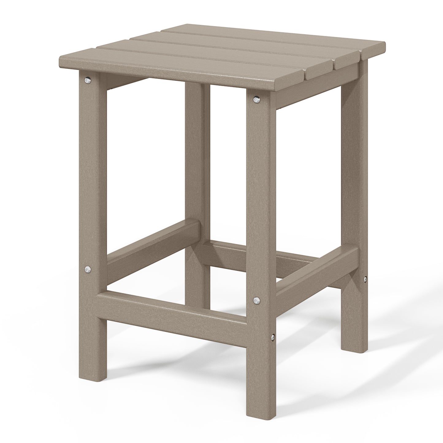 Tuscany All-Weather Outdoor Side Table (18" Height) Seahawk Designs Patio Side Tables