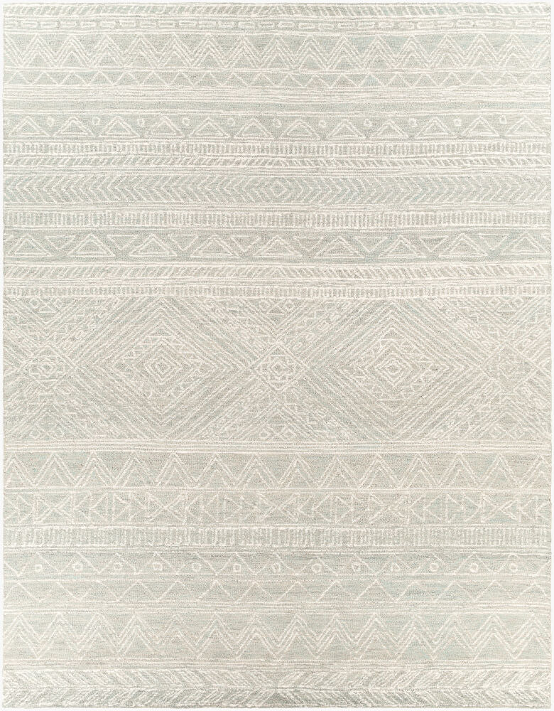 Newcastle Handmade Rug — Cream/Sage