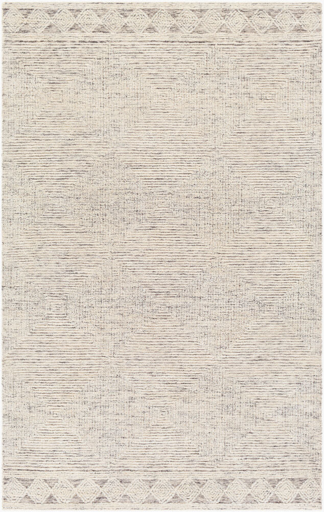 Newcastle Handmade Rug — Black/Cream