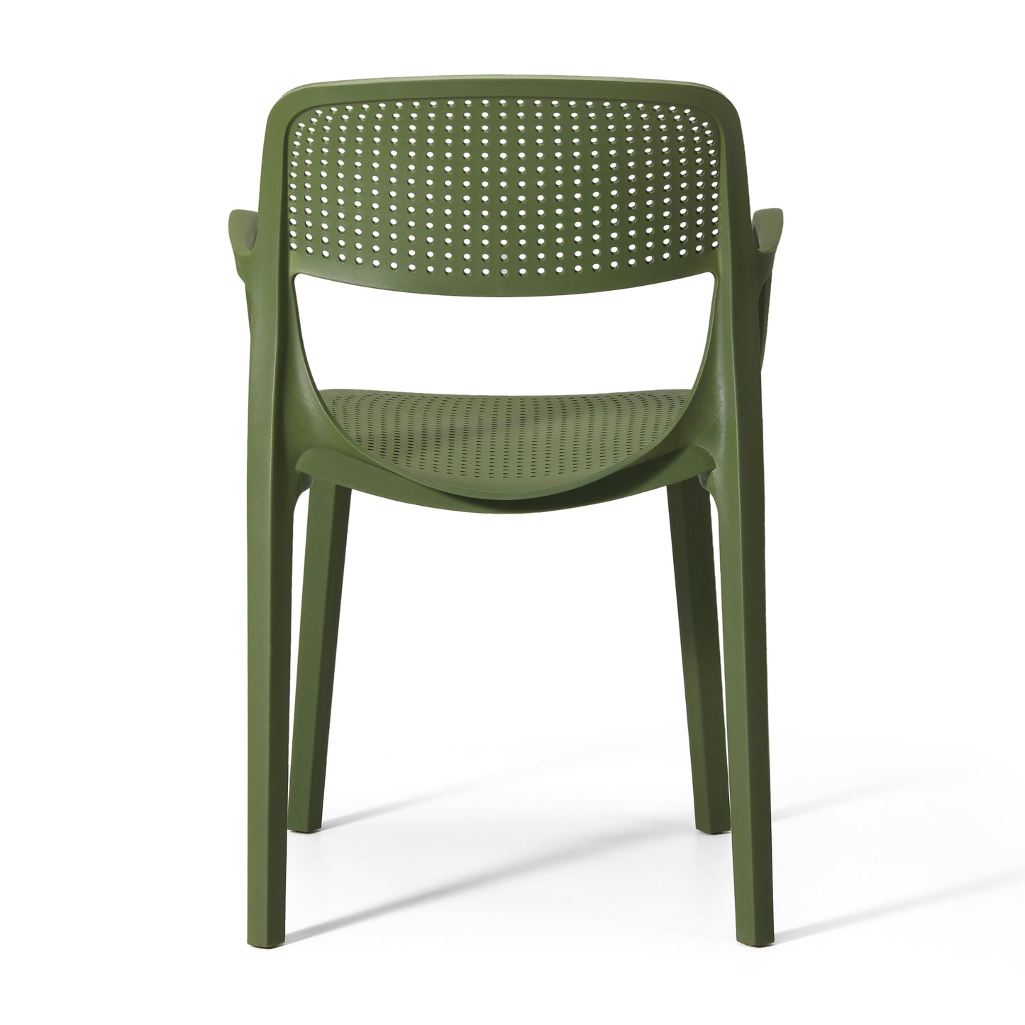 Polyform Stacking Dining Arm Chair (Set of 2) Seahawk Designs Patio Dining Chairs
