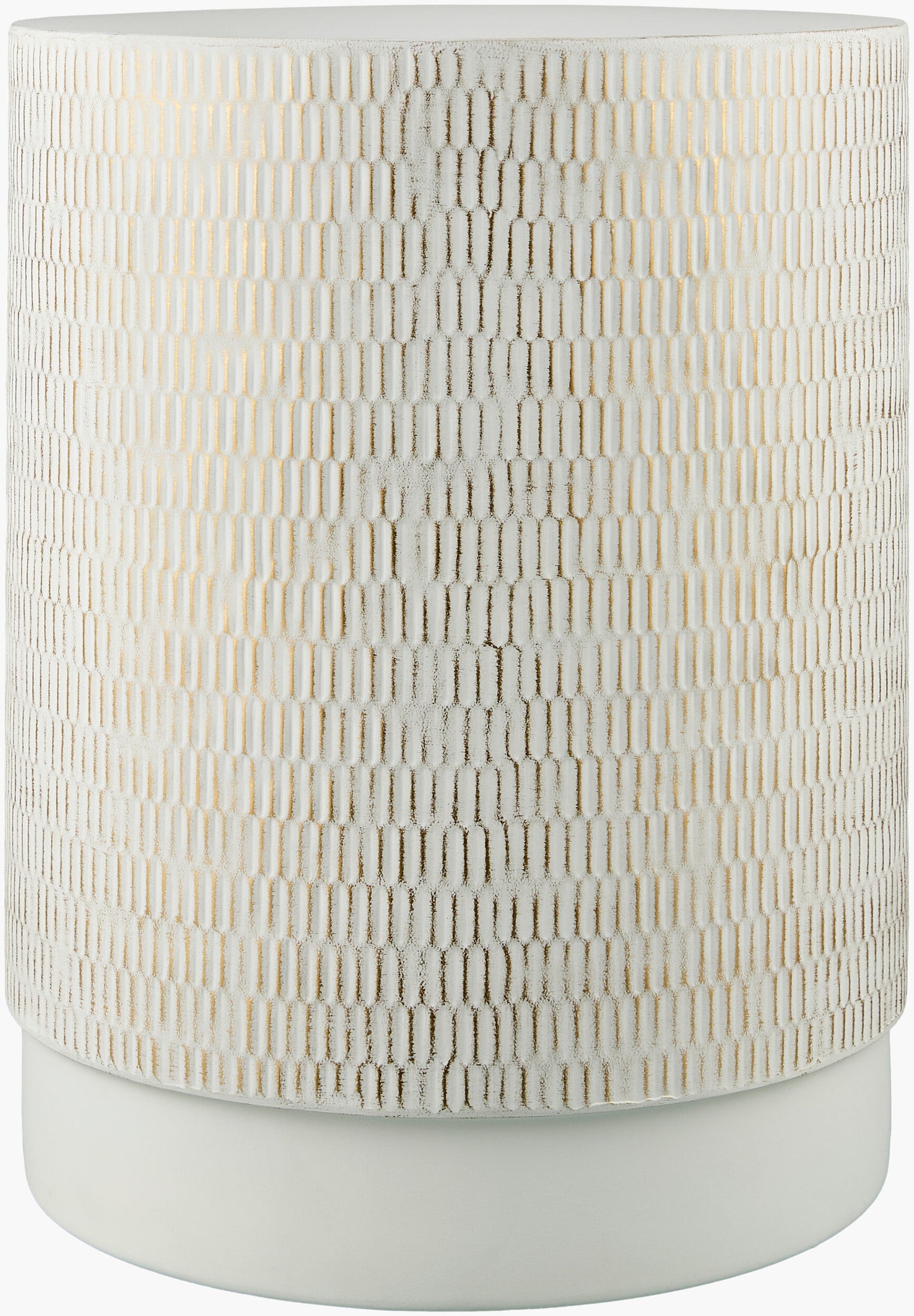 Amenet End Table — Gold