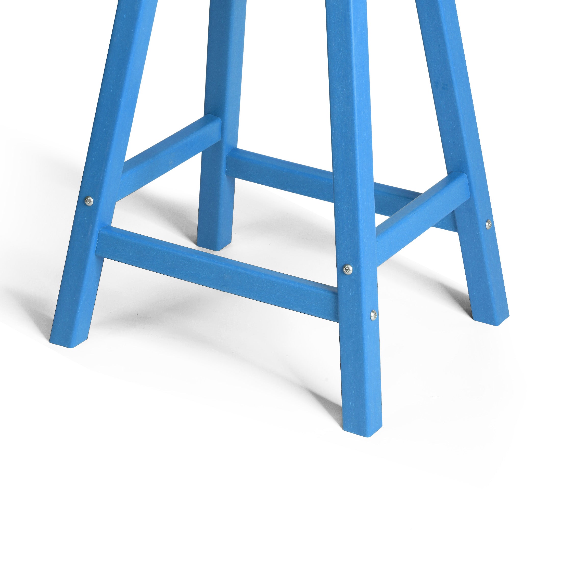Stockholm All-Weather Outdoor Saddle Counter Stool (24" Height) Seahawk Designs Patio Bar & Counter Stools