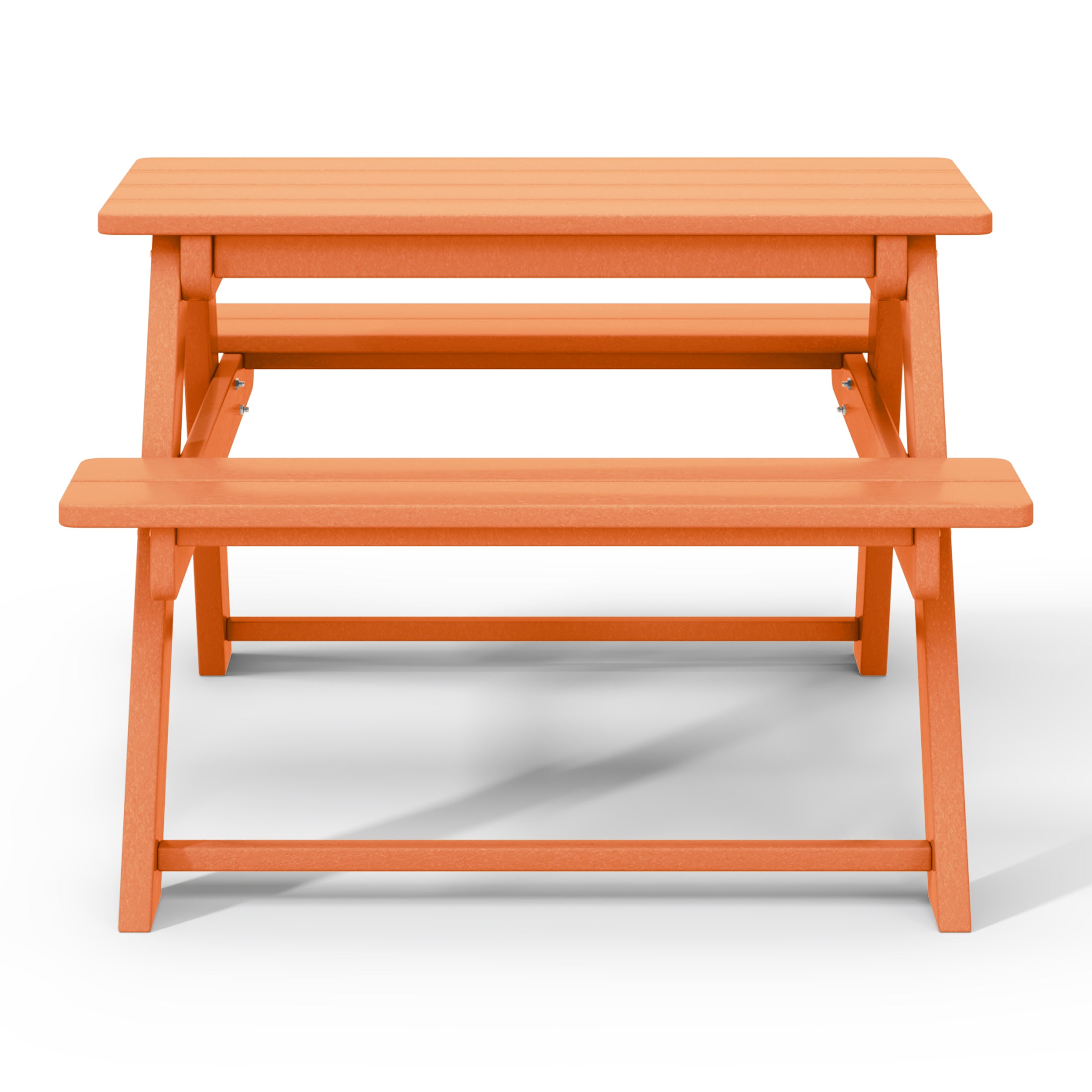 Tiny Terraces Kids' All-Weather Outdoor Picnic Table Seahawk Designs Kids Picnic Tables